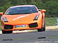 Essai circuit Lamborghini Gallardo