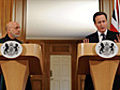 David Cameron remains &#039;cautiously optimistic&#039; on Afghanistan - video