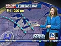 VIDEO: 13WHAM Weather Authority Midday Forecast -- 11/21/08