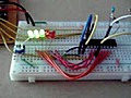 ATtiny2313 レベルメータードライバー 5LED