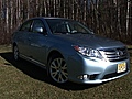 2011 Toyota Avalon Test Drive