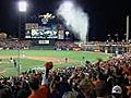 World Series fans happy to see Giant win in Game 2