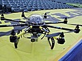 Octocopter with Go Pro