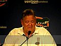 Florida offensive coordinator Charlie Weis talks about his transition into a new job