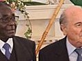 Sepp Blatter in Zimbabwe
