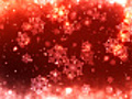 Abstract Red Snowflakes Christmas Background
