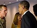 Obama,  McChrystal Talk Possible Troop Increase