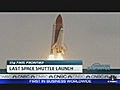 Last Space Shuttle Launch