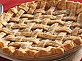 How to make a lattice top pie crust