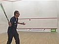 Playing Squash: How To Volley