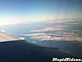 Discovery Launch As Seen From An Airplane