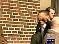 Barack Obama Hits NYC, Letterman