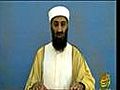 U.S. Footage - Bin Laden Gives Video Address