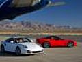 Drag Race! 2011 Chevrolet Corvette ZR1 vs 2010 Porsche 911 Turbo