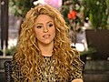 Interview,  part 1, with Shakira