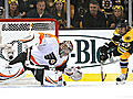 Bruins rout Flyers,  grab 3-0 series lead