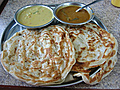 Making South Indian Parotta Or Paratha