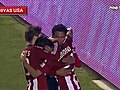 GOAL: Mondaini gives Chivas the lead