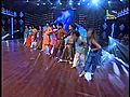 Contestants perform a marvelous dance act together on 