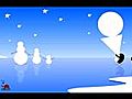 Funny Free Animated E-cards Christmas Penguins Greeting Ecards Ladybugecards