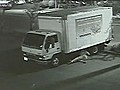 Delivery Truck Sabotage Caught on Tape