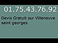 Assainissement Villeneuve saint georges - 01.75.43.76.92