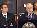 Cuomo Talks Budget As Mayor Presses On Teacher Layoffs