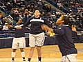 UConn-Georgetown Pregame Video From The Big East Tournament