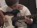 Little boy plays Stairway to Heaven from Led Zeppelin excellent