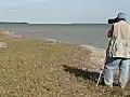 Royalty Free Stock Video HD Footage Photographer Taking Photos of Sea Birds in the Florida Keys