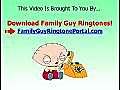 Download Stewie Griffin Ringtones To Your Cell Phone!