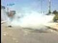 Gunfire and tear gas in Syria