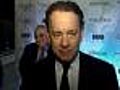 Web Extra: Hanks In Hub For Miniseries Premiere