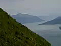 Royalty Free Stock Video SD Footage Scenic View From Mt. Roberts in Juneau,  Alaska