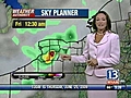 VIDEO: 13WHAM Weather Authority Morning Forecast &#8212; 06/25/09