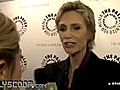 Jane Lynch on Glee Gay Kiss,  Glee Tour and More