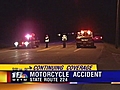 Motorcycle Vs. Car Crash Injures 3