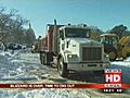 Digging out after a blizzard