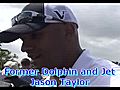 Jason Taylor on playing golf with  &#039;obviously the best ever,&#039; Jack Nicklaus