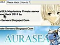 Free !!! AuraSea MapleStory Meso Generator V95 June 2011 - Undet