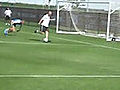 Zidane Playing With Goalkeeper