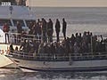 Migrants from North Africa swarming to Lampedusa