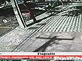 Car Falls From Parking Garage