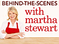 Behind-the-scenes with Martha Stewart