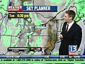 VIDEO: 13WHAM Weather Authority Midday Forecast &#8212; 04/21/09