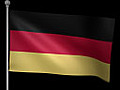 Germany Flag Stock Footage