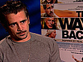 &#039;The Way Back&#039; Interview: Colin Farrell
