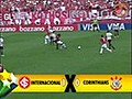 Inter faz 1 a 0 no Corinthians com gol de Tinga; veja