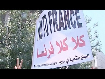 Syrie : l’ambassade de France attaquée