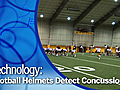 Tech: Football Helmets Detect Concussions